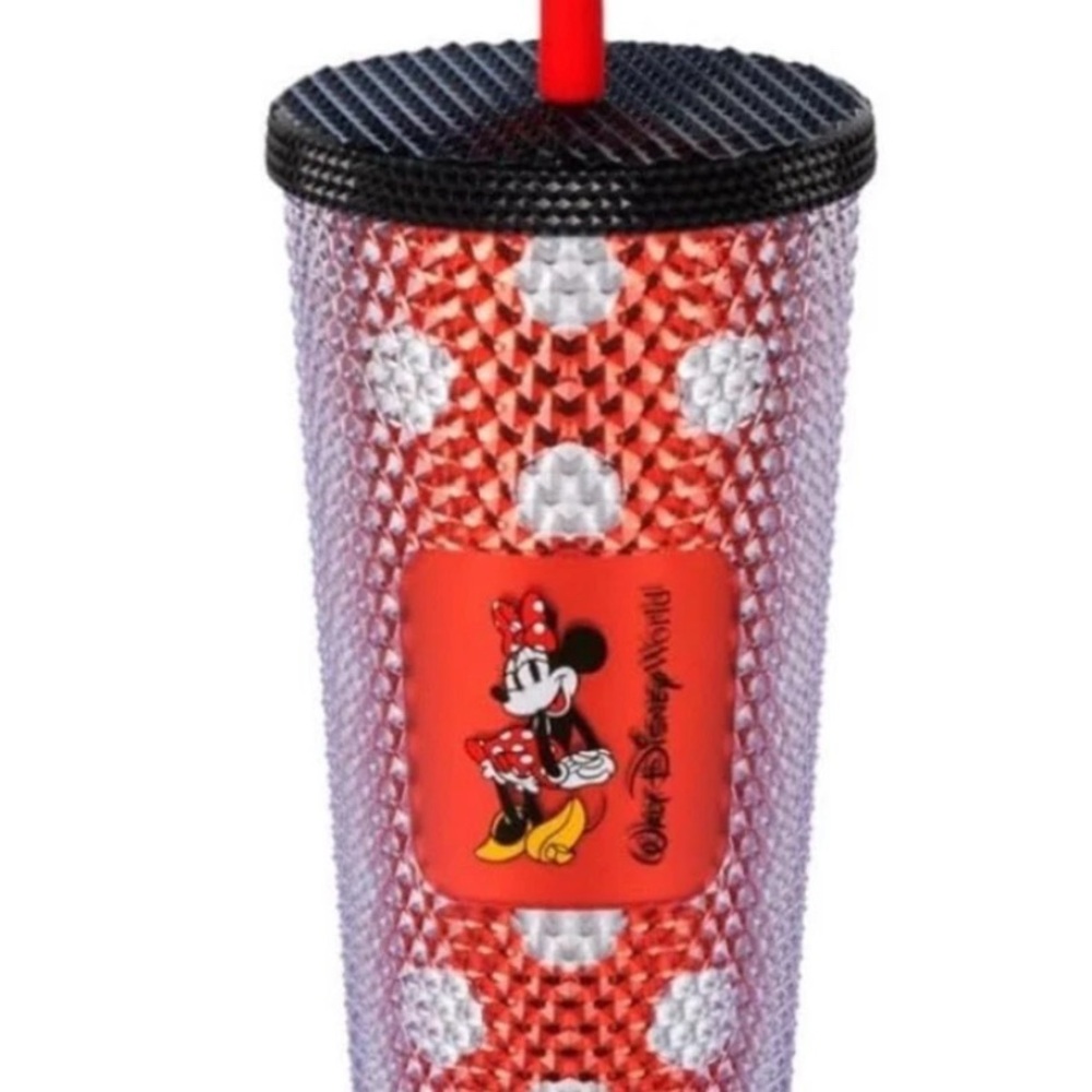 Disney Starbucks Minnie Mouse Red Tumbler
